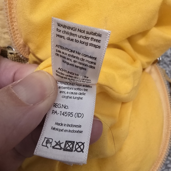 Jellycat Retired Pineapple Zipper Plush Bag With Strap - Picture 13 of 16